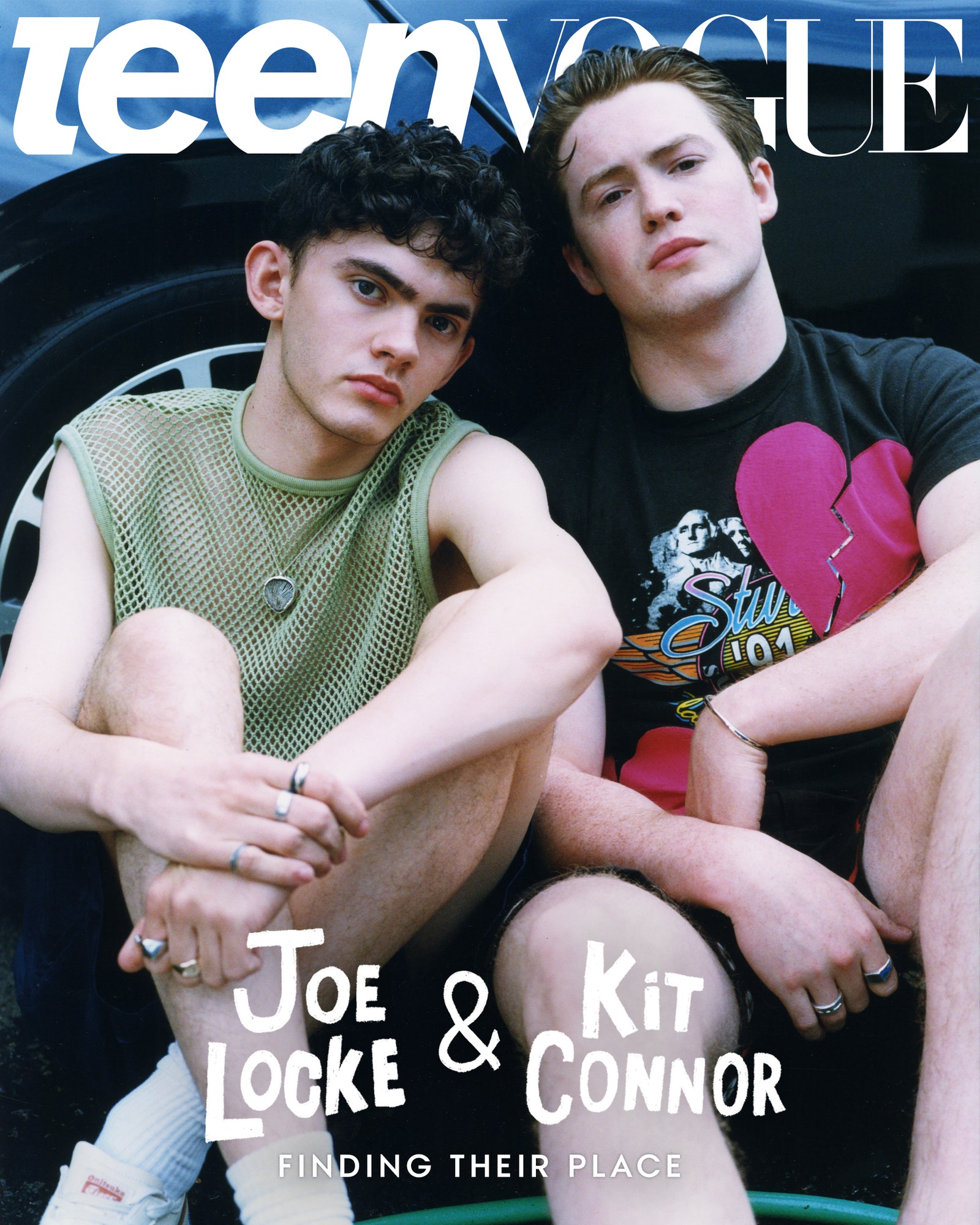 Joe Locke and Kit Connor for Teen Vogue August 2023